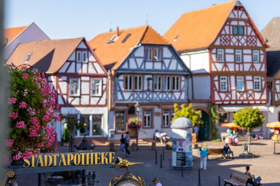 Marktplatz von Seligenstadt | © David Vasicek