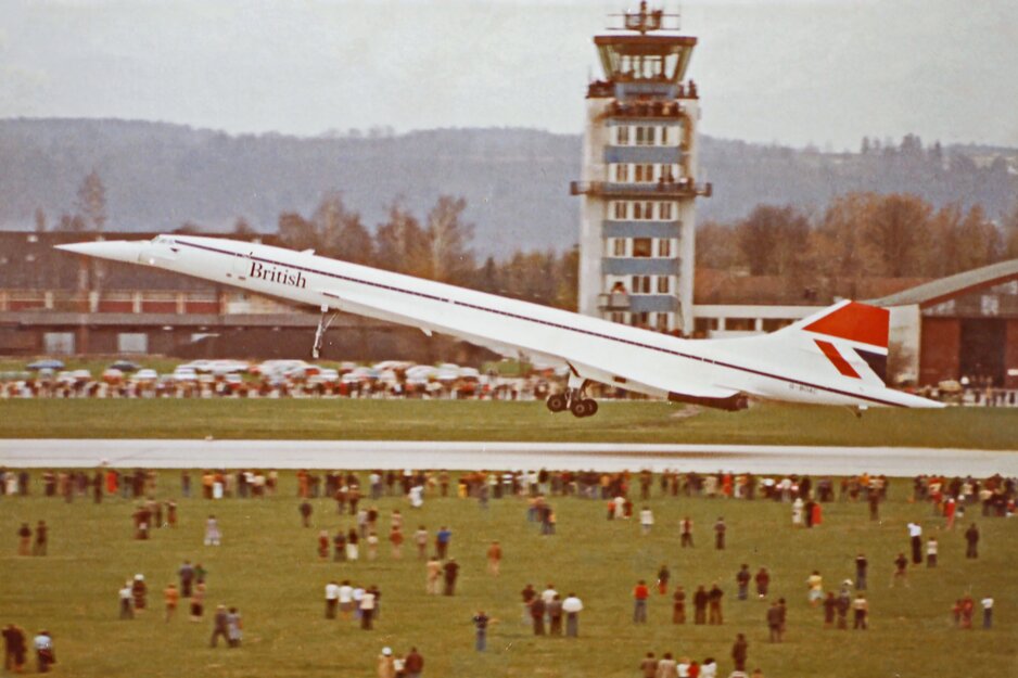 Erstlandung Concorde von British Airways | © Flughafen Linz