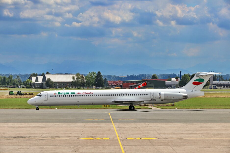Bulgarian Air Charter am Vorfeld | © Flughafen Linz