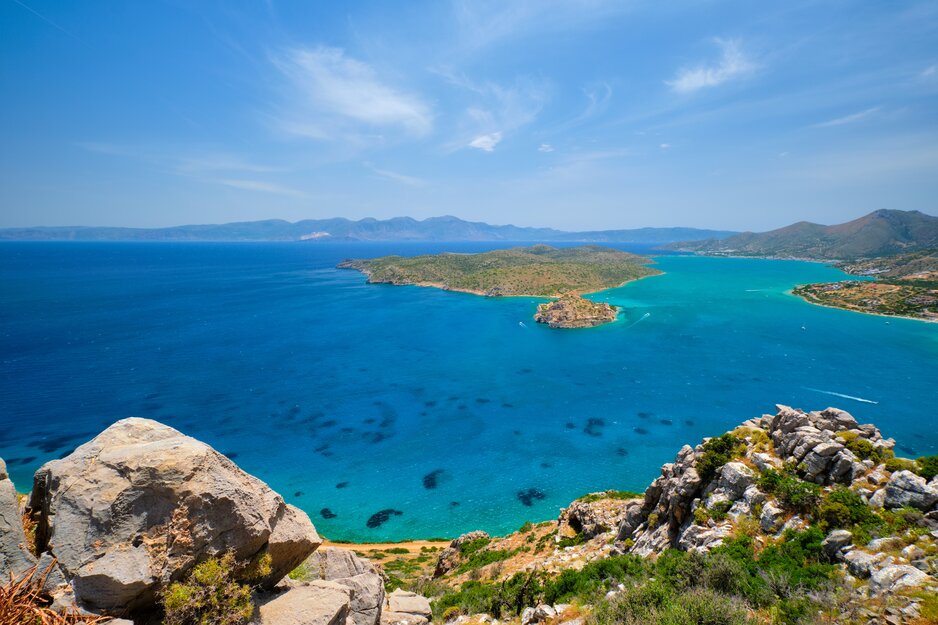 Insel von Spinalonga vor Kreta | © Envato Elements