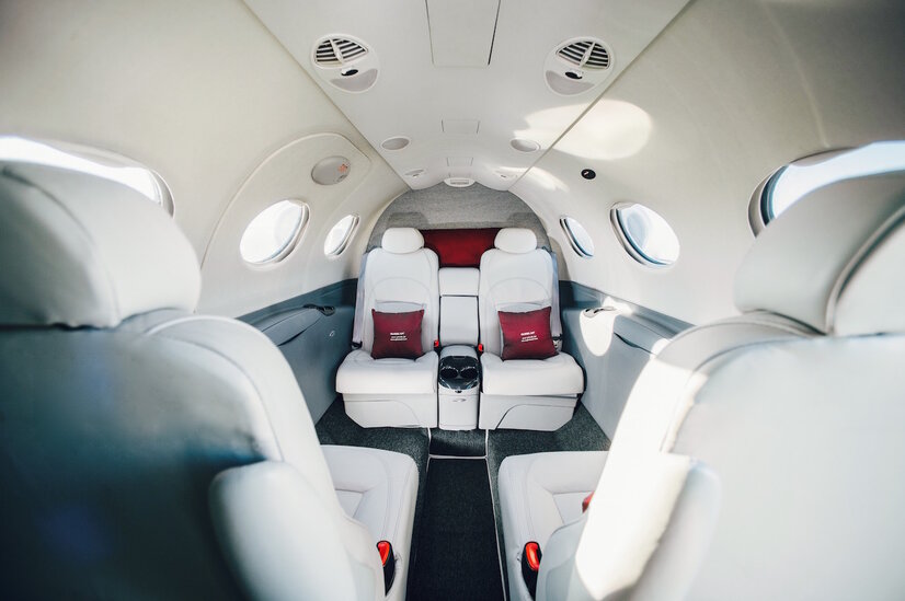 Mustang Interior | © Globe Air Mustang Interior | © Globe Air