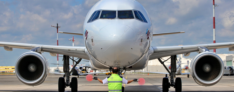 Einweisen Eurowings | © Linz Airport
