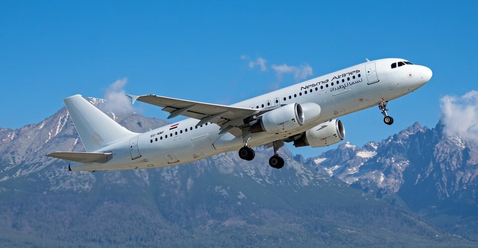 Maschine von Nesma Airlines in der Luft | © Nesma Airlines