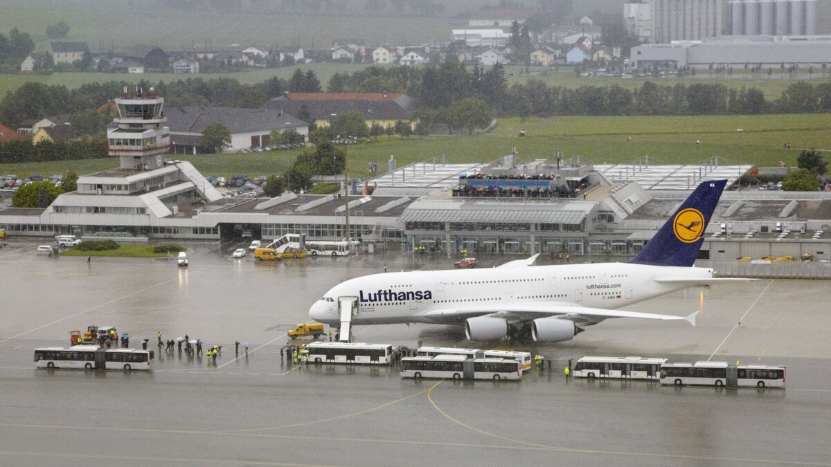 A380 der Lufthansa