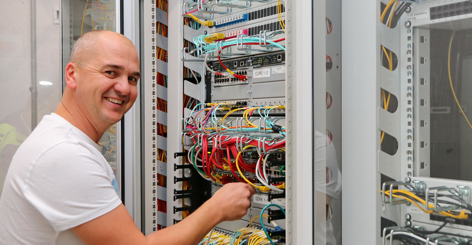 Mitarbeiter aus der IT | © Flughafen Linz